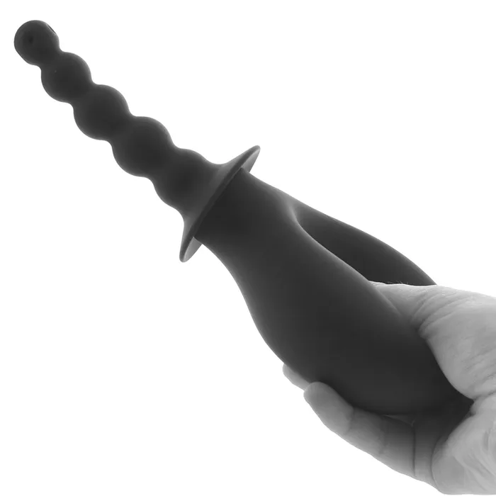 Anal Clean Scene Beaded Silicone Anal Douche Set XGen Anal Clean Scene Beaded Silicone Anal Douche Set XGen
