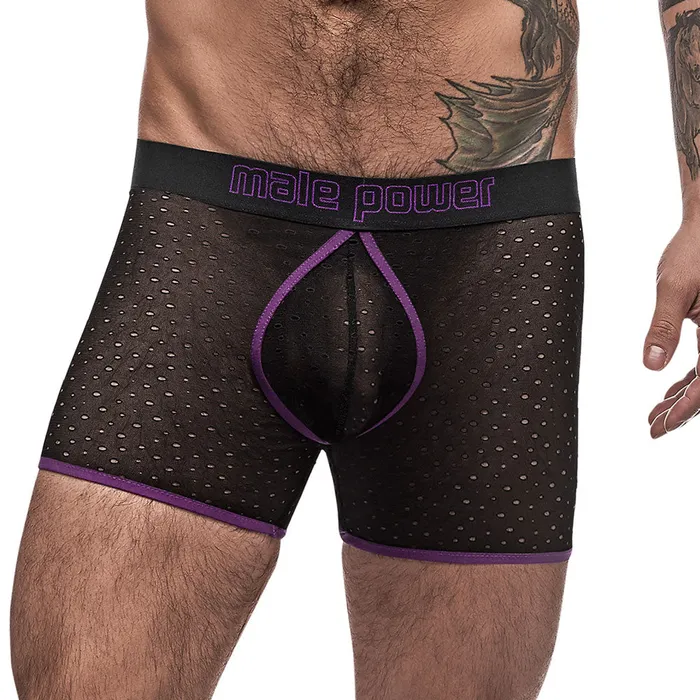 Male Sex Toys MALE POWER AIROTIC MESH SHORTS Male Power