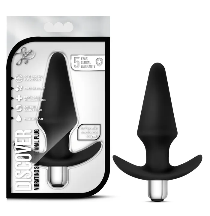 Anal Blush Novelties Luxe Discover Black