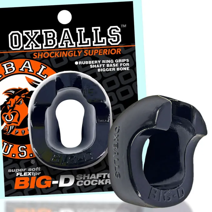 Anal Oxballs Big D Cockring Black
