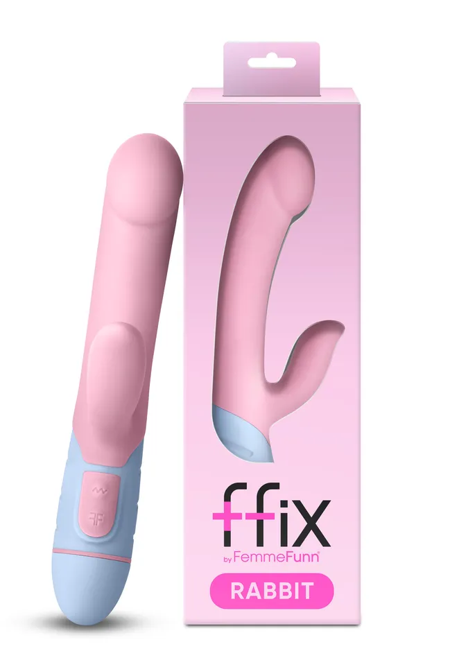 Femme Funn Vibrators Ffix Rabbit Light Pink Femme Funn Vibrators Ffix Rabbit Light Pink