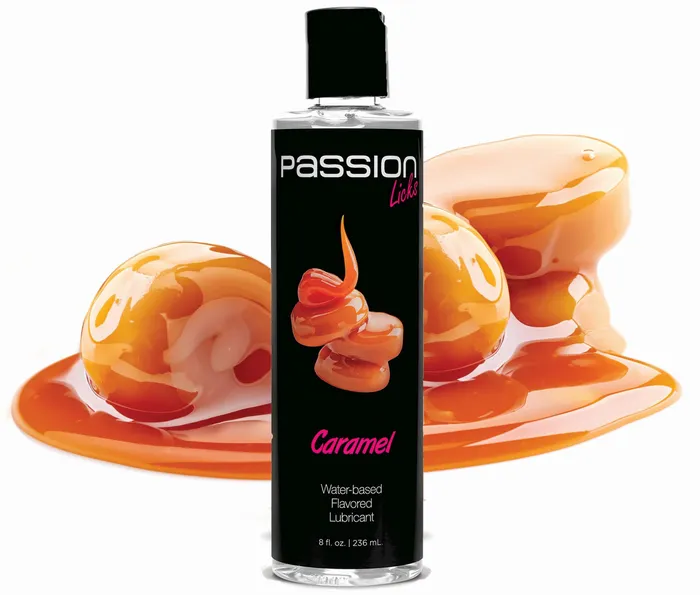 Lubricants Passion Licks Caramel Water Based Flavored Lubricant 8 Oz XR Brands Passion Lubricant Lubricants Passion Licks Caramel Water Based Flavored Lubricant 8 Oz XR Brands Passion Lubricant