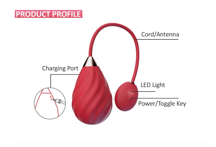 Magic Sundae 6 cm feeky feeky Vibrators