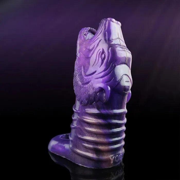Male Sex Toys DirtyToyz Gorg Wolf Head Penis Sleeve Hollow Cock Extender