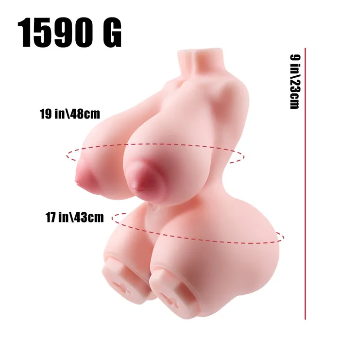 Male Sex Toys MRLSEXDOLL Remi 35LB Mini Love Doll Lifelike Pocket Pussy Sex Dolls for Men with 3D Realistic Pussy