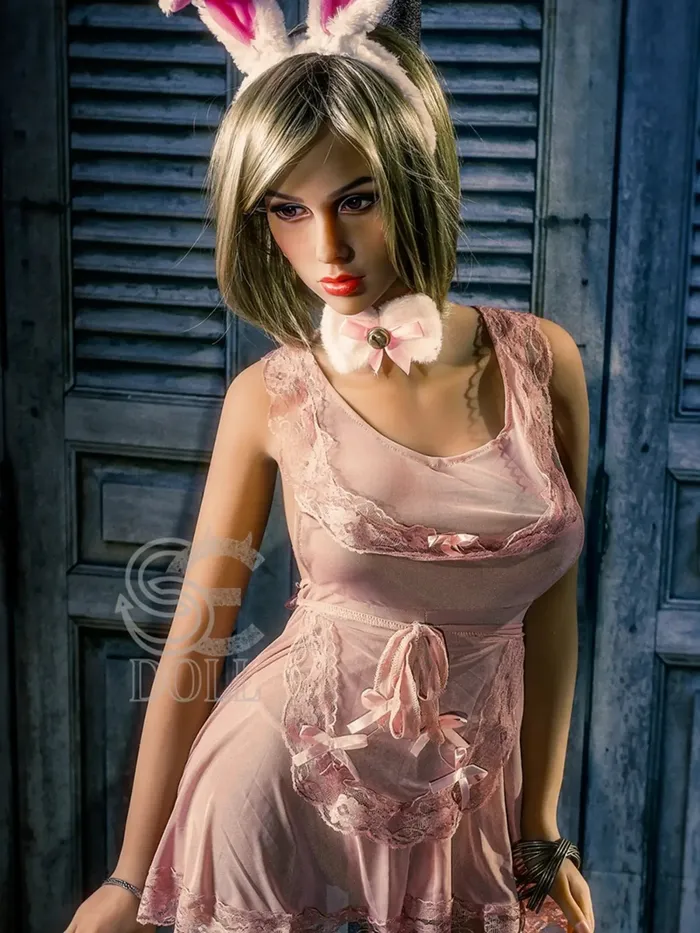 Male Sex Toys SE Doll F3734163cm53ft37kg Fleta E Cup TPE Blonde European Sleepwear Seduction Adult Woman Sex DollSE Doll